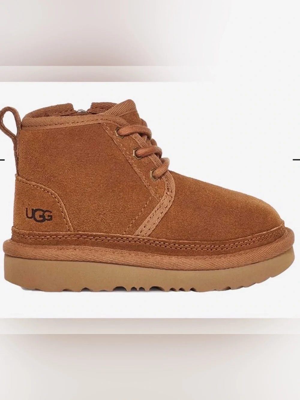 UGG Kids Neumel II Chukka Sherpa and Suede Boots